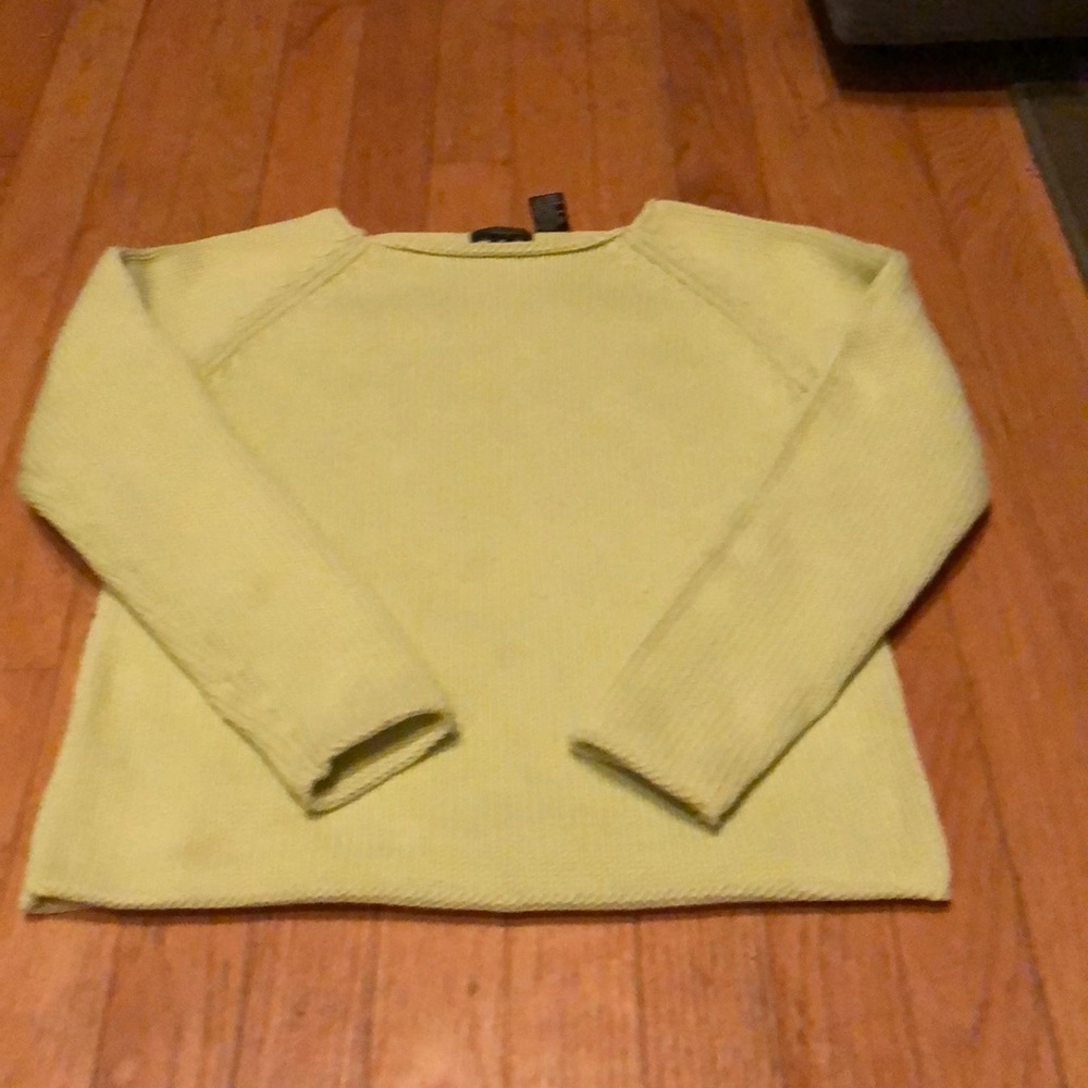 Jeanne Pierre cable knit sweater size medium